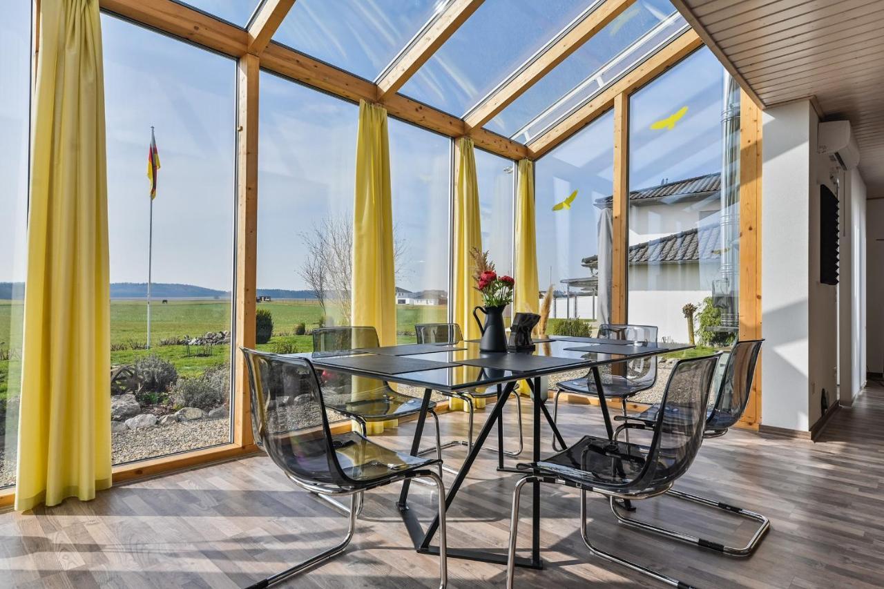 Ruhige Ferienwohnung Mit Panoramablick Ingoldingen 외부 사진