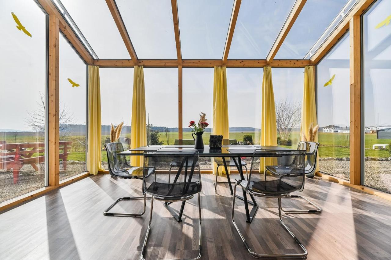 Ruhige Ferienwohnung Mit Panoramablick Ingoldingen 외부 사진