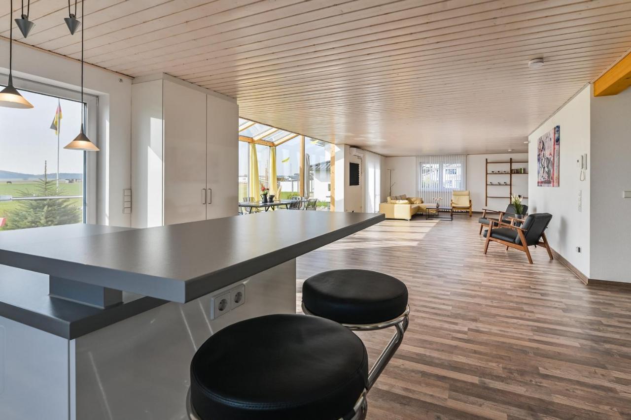 Ruhige Ferienwohnung Mit Panoramablick Ingoldingen 외부 사진