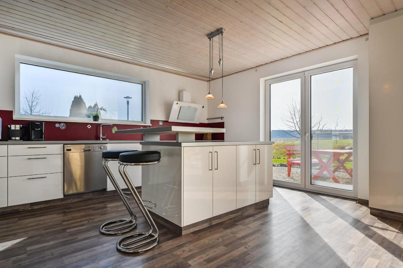 Ruhige Ferienwohnung Mit Panoramablick Ingoldingen 외부 사진