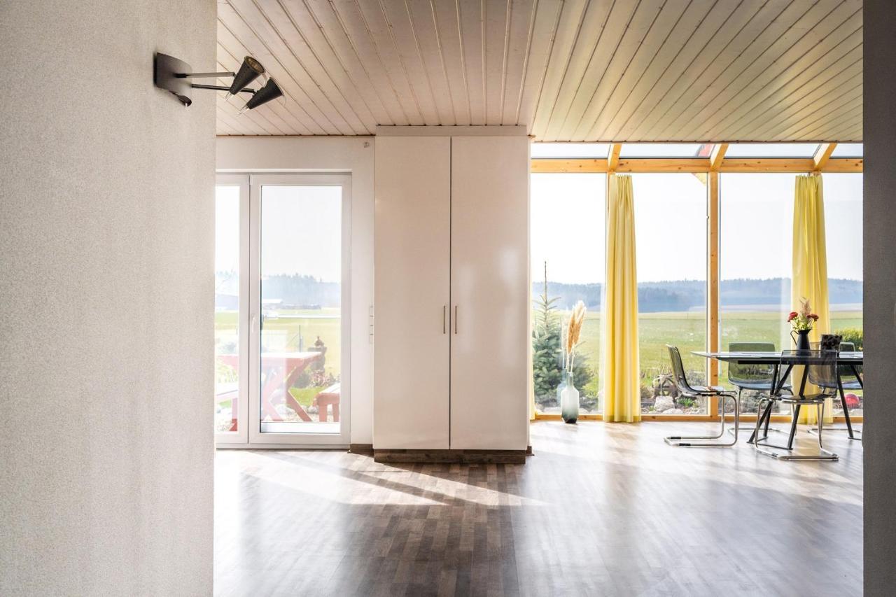 Ruhige Ferienwohnung Mit Panoramablick Ingoldingen 외부 사진
