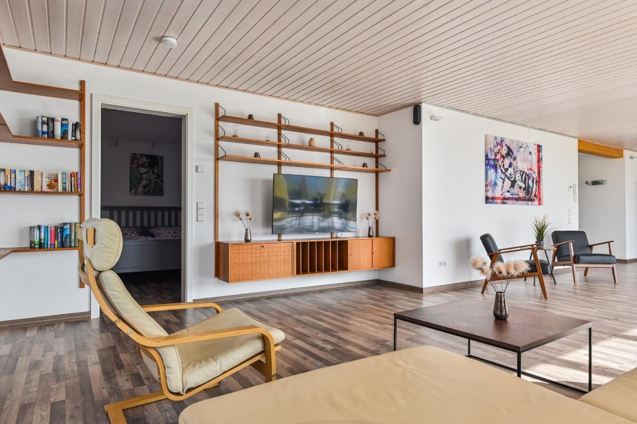 Ruhige Ferienwohnung Mit Panoramablick Ingoldingen 외부 사진