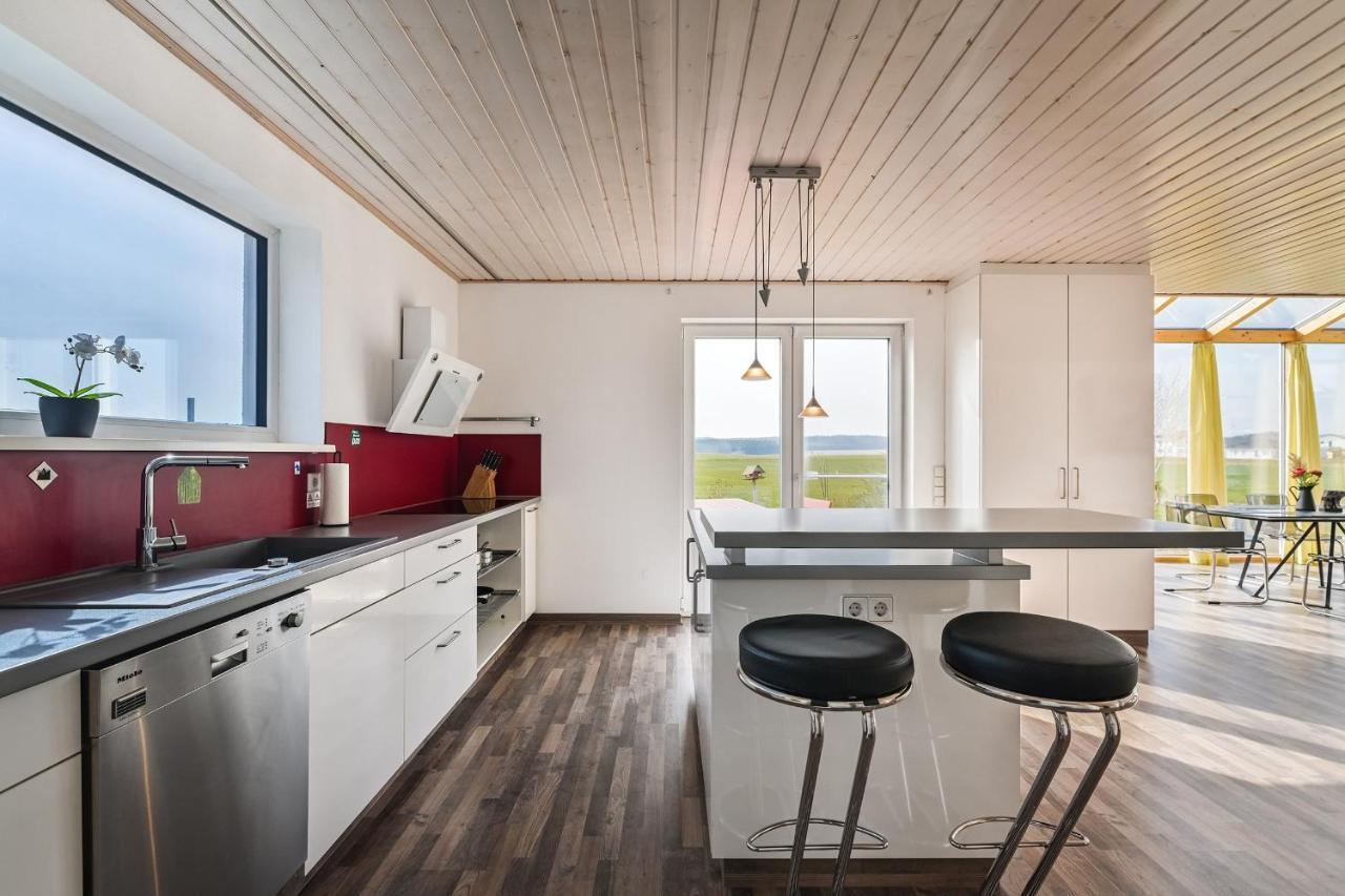 Ruhige Ferienwohnung Mit Panoramablick Ingoldingen 외부 사진