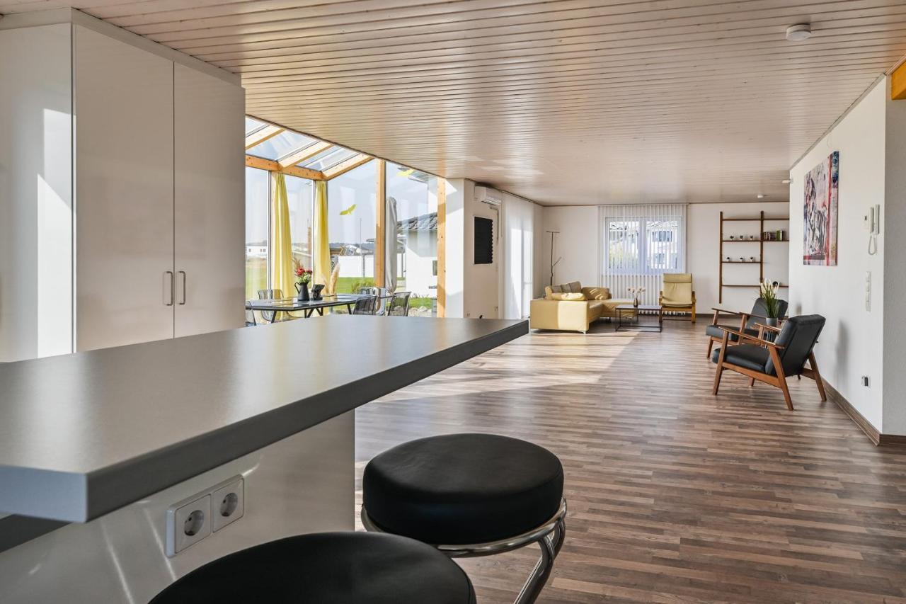 Ruhige Ferienwohnung Mit Panoramablick Ingoldingen 외부 사진