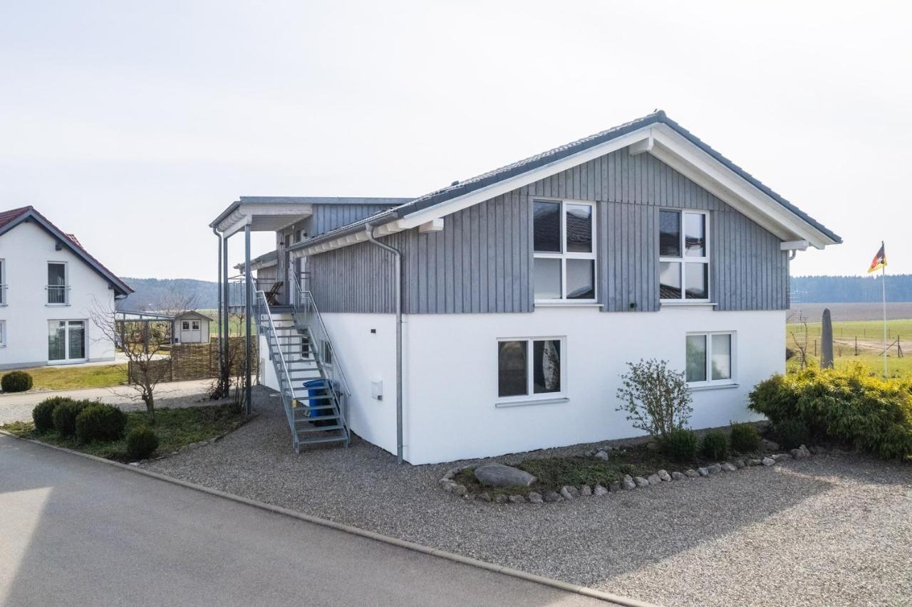 Ruhige Ferienwohnung Mit Panoramablick Ingoldingen 외부 사진