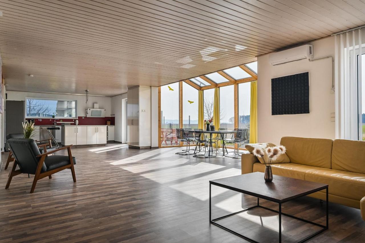 Ruhige Ferienwohnung Mit Panoramablick Ingoldingen 외부 사진
